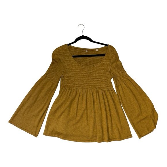 Anthropologie l Esme Bell Sleeve Pullover by Knitted & Knotted XS - Picture 2 of 9